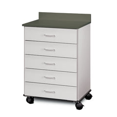MARKET LAB Mobile Cabinet with Five Drawers Mobile Cabinet, 5 Drawers EACH ML10495