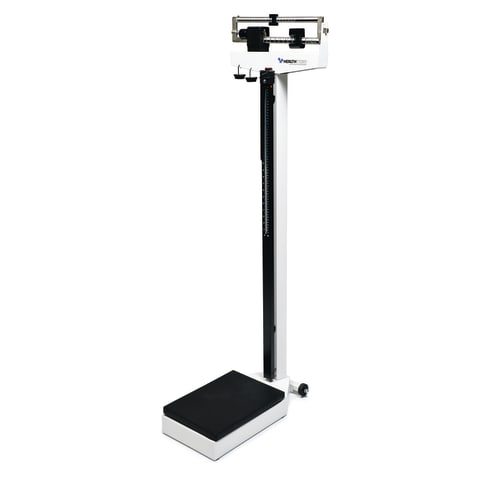 marketlab Physician Mechanical Beam Scale with Wheels 1 / each
