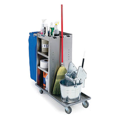 MARKET LAB Fixed Platform Janitorial Cart • 46"W x 18"L x 41"H EACH ML105277