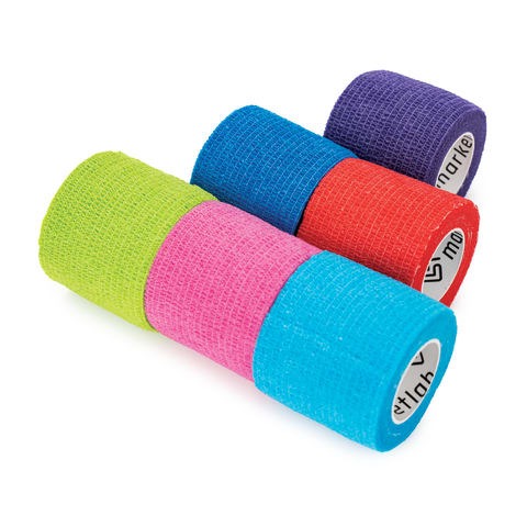 Marketlab Comfort Form™ Cohesive Bandages • Multicolor, 2"W x 5yd 36 / pk