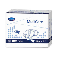 Incontinence Brief MoliCare® Slip Maxi Adult Medium Unisex Disposable Heavy Absorbency MK-1056477