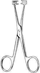Blade Removal Forceps Sklar® Collins 5-1/2 Inch Length OR / Surgical Grade German Stainless Steel NonSterile NonLocking Finger Ring Handle Straight Blunt Tips EACH MK-1061962