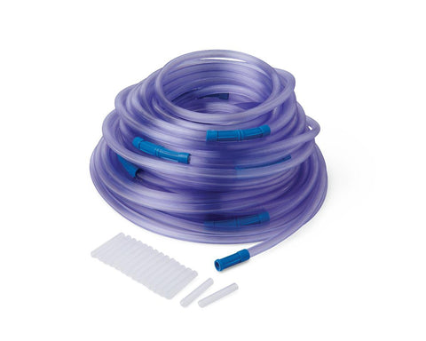 McKesson Bulk Suction Tubing Clear 9/32 Inch I.D. 100 Foot Length PVC NonSterile SCTN CUT-TO-SIZE W/FMLCONN N/S 9/32"X100' MK-1062541