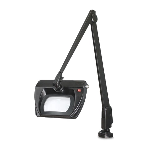 marketlab White UV LED Lighted Magnifier 42" • Clamp-On Base 1 / each