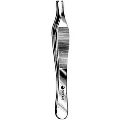 Tissue Forceps Sklar® Adson 4-3/4 Inch Length OR / Surgical Grade German Stainless Steel NonSterile NonLocking Thumb Handle Straight Delicate, 1 X 2 Teeth EACH MK-106589