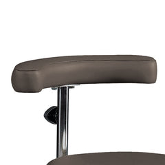MARKET LEB Surgical Stool with Brushed Aluminum Base • EACH ML106612