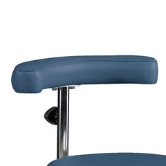 MARKET LEB Surgical Stool with Brushed Aluminum Base • EACH ML106612