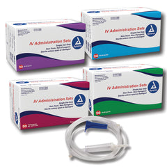 marketlab IV Administration Set, 20 Drop • 92" • 1 Injection Site 50 / pk