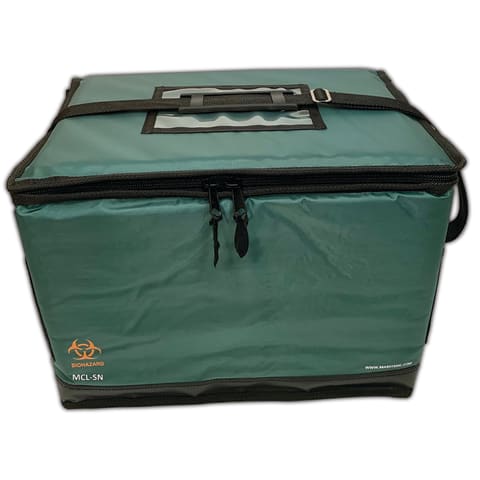 Marketlab Specimen Transport Tote • Green, X-Large Tall • 13"W x 19"D x 14.5"H 1 / each