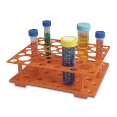Marketlab Snap-Together Conical Tube Rack • 6.7"W x 8.1"L x 2.4"H EACH ML107247-OR