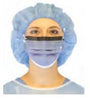 Procedure Mask with Eye Shield PremierPro™ Anti-fog Foam ASTM Level 3 Earloops One Size Fits Most MK-1074933