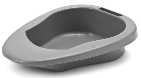 Fracture Bedpan Medline Deluxe Unisex Graphite (24/CS) MK-1076075