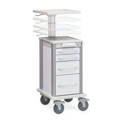 MARKET LAB Narrow Pace Adjustable Workstation Cart EACH ML107682