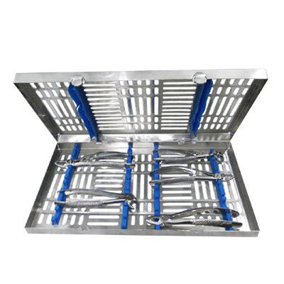 Instrument Cassette with Lid Sklar® Extra Large Stainless Steel 1-1/2 X 8-1/4 X 15 Inch Each MK-1077044
