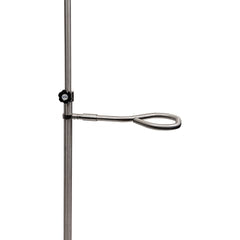 MARKET LAB Folding Locking Stainless Steel Steering Handle for IV Poles EACH ML107932