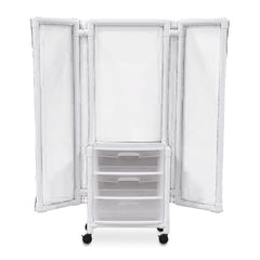 market leb Privacy Screen with 3-Drawer Unit each ML107935