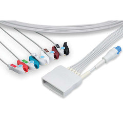marketlab Philips Compatible ECG Leadwire, 5-Lead Snap 1 / each
