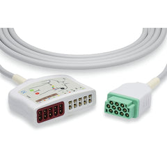 marketlab GE Healthcare Compatible EKG Trunk Cable 2017006-001  1 / each