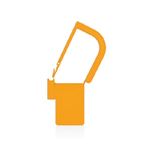 marketlab EasyTwist Padlock Security Tray Tags • Plain, 32mmL with Large Tab 500 / pk