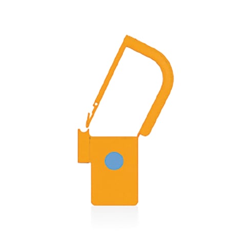 marketlab EasyTwist Padlock Security Tray Tags • With Indicator Dot • 32mmL with Large Tab 500 / pk