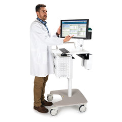 MARKET LAB  Insight® All-In-One Telehealth Cart • 24"W x 25"L x 48"H EACH ML108204