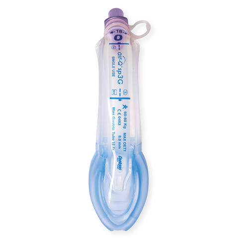 marketlab Air-Q3 Self-Pressurized Intubating Laryngeal Mask Airway with Auto Cuff and Gastric Access, Size 10 / pk