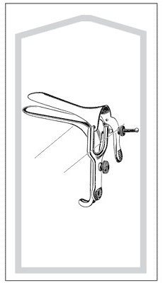 Vaginal Speculum Econo™ Graves Sterile Floor Grade Stainless Steel Small Double Blade Duckbill Disposable Without Light Source Capability Case of 50 MK-1084534