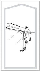 Vaginal Speculum Econo™ Graves Sterile Floor Grade Stainless Steel Small Double Blade Duckbill Disposable Without Light Source Capability Case of 50 MK-1084534