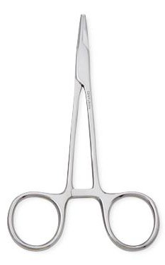 Needle Holder Centurion Snagfree® Webster 4-3/4 Inch Length Fine Straight Smooth Tips Finger Ring Handle Case of 20 MK-1087133