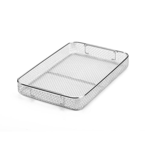 McKesson Sterilization Tray 2 X 9-7/8 X 15 Inch INSTR STRLZ MESH W/DROP HANDLES 380MMX250MMX50MM MK-1089197