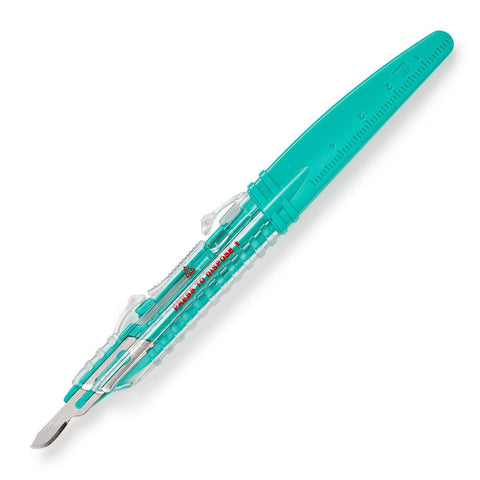 Safety Scalpel No. 15 Stainless Steel / Plastic Classic Grip Handle Sterile Disposable Box of 10 MK-1093242