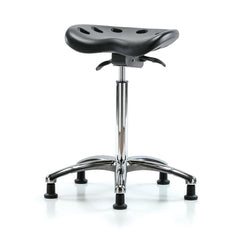 market leb ESD Tractor Stool • 23"W x 24"L, Sit-Stand Stool with Glides • 23"-33.5"H each ML110469