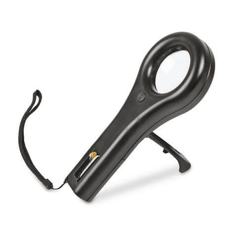 marketlab Mini Handheld Magnifier with 24 White LEDs, 2.5X  1 / each