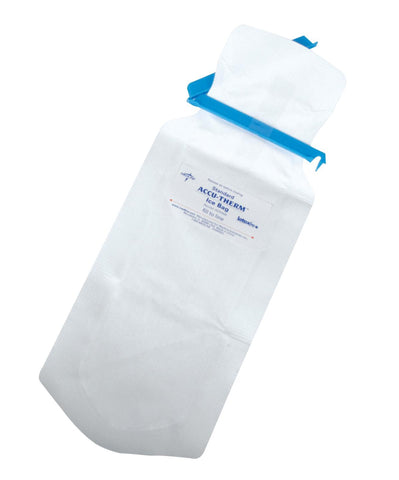 Ice Bag Accu-Therm™ General Purpose 5 X 12 Inch Plastic / Polypropylene Reusable  W/CLAMP CLOSURE 5"X12" (80/CS) MK-1105695