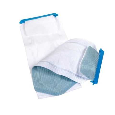 Ice Bag Accu-Therm™ Bilateral Facial / Head 5 X 12 Inch Plastic / Polypropylene Reusable W/CLAMP CLOSURE (24/CS) MK-1105696