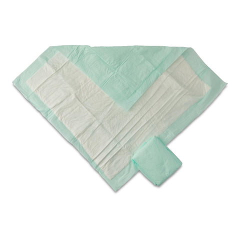 McKesson Disposable Underpad 30 X 30 Inch Fluff / Polymer Heavy Absorbency  (10/BG 9BG/CS) MK-1106245