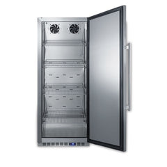 market leb All-Refrigerator with SS Interior, 10.1 Cu Ft • SS • 23.63"W x 22.75"D x 58.38"H each ML110783