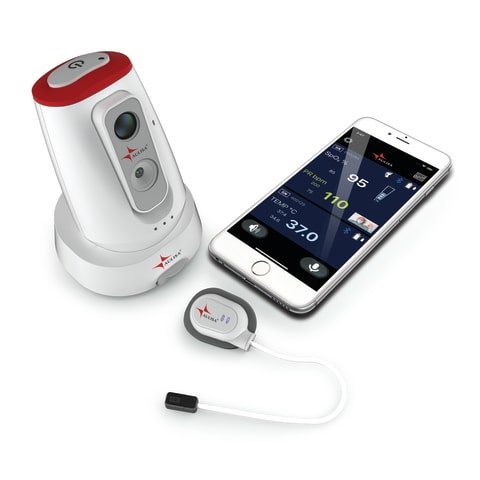 marketlab Guardian Angel® Lite Continuous Pulse Oximeter • Remote, GA2001 System • Infant 1 / each