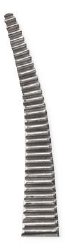 Mosquito Forceps Centurion® Halsted 5 Inch Length Floor / Office Grade Stainless Steel Sterile Locking Finger Ring Handle Curved Delicate, Serrated Tips CASE OF 20 MK-1112219