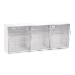 MARKET LAB Tilt Bins for Insight® Modular Cart with Backboard each