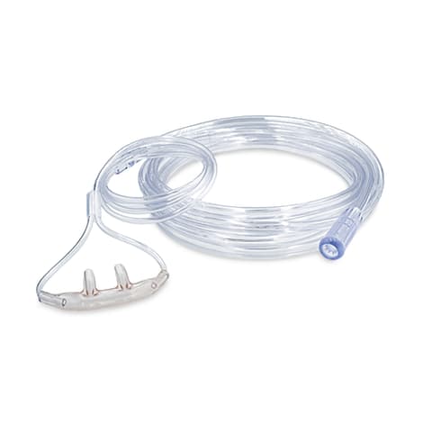 marketlab Oxygen Cannula Adult Lightweight  7' 3-Channel Tubing 50 / pk