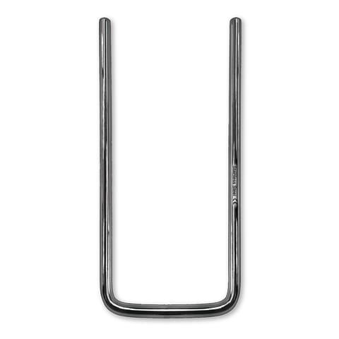 marketlab Stainless Steel Open Top Stringers 2.5 x 18" (6.4 x 45.7cm)  1 / each