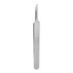 Jeweler Forceps Centurion® Lil' Tips® 4-3/8 Inch Length Floor / Office Grade Stainless Steel Sterile NonLocking Thumb Handle Straight Super Fine, Smooth Tips CASE OF 20 MK-1117518