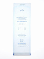 Sterilization Pouch Medline Ethylene Oxide (EO) Gas / Steam 5 X 15 Inch White / Blue Self Seal Paper / Film  (200/BX 5BX/CS) MK-1123451