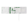 Medline Single Patient Use Blood Pressure Cuff Bariatric Contour 38 to 54 cm Leg Cloth Fabric Cuff Large Adult Cuff Bag of 5 - MDS9914HP