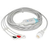 ECG Cable 12 Pin, Snap, Trunk For use with ECG System Each MK-1130143