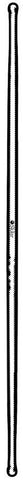 Surgical Probe Sklar® Blunt Tip / Blunt Tip 1 mm X 10 Inch Length Each MK-1132940