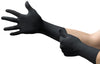 Exam Glove MICROFLEX® MidKnight™ XTRA 2X-Large 100 per Box NonSterile Nitrile Extended Cuff Length Fully Textured Black Fentanyl Tested MK-1135370