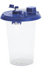 Suction Canister Liner Medline 1000 mL Sealing Lid  SEMI-RIGID SUCTION CANISTER 1000CC (100/CS) MK-1142126