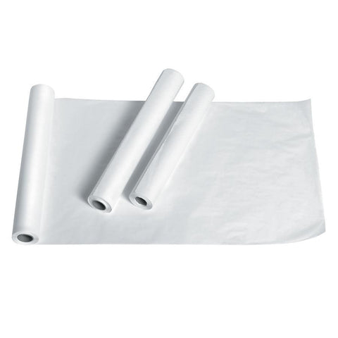 Table Paper Medline 18 Inch Width 125 Foot Length White Crepe  EXAM TABLE DELUXE CREPEWHT 18"X125' (12/CS) MK-1145595